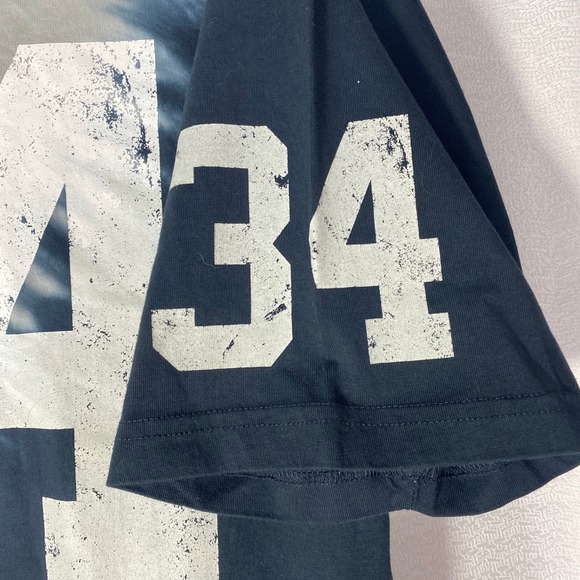 Mitchell & Ness Bo Jackson Throwback Tie Dyed Black Silver Jersey Tee men sz M - Picture 5 of 9
